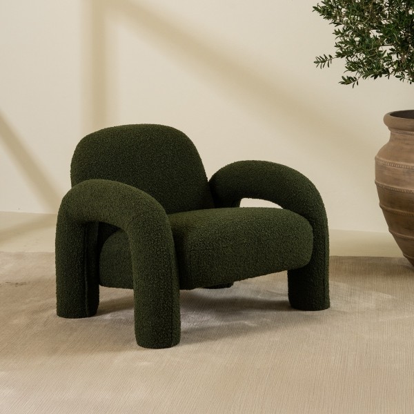Arch Armchair Green