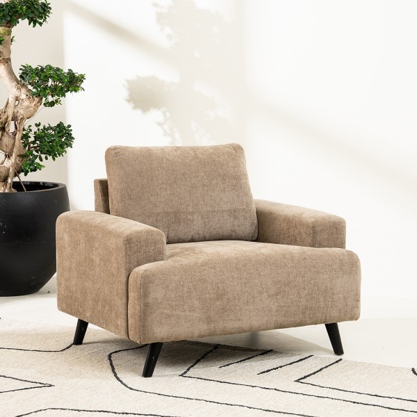 Terra 1-Seater Sofa Brown