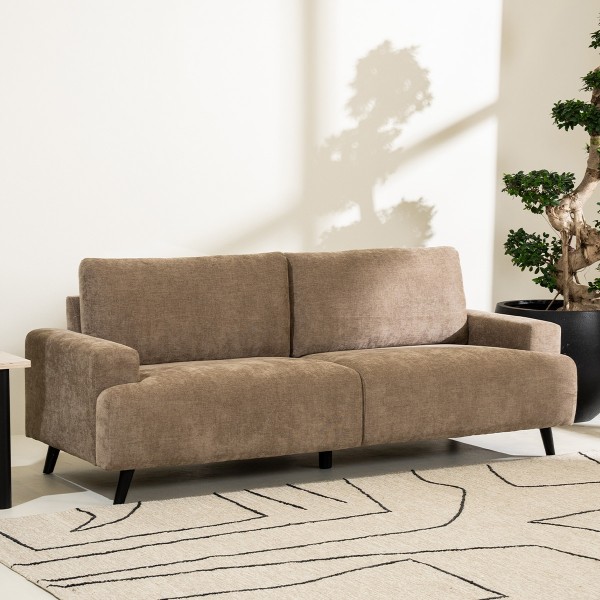 Terra 3-Seater Sofa Brown