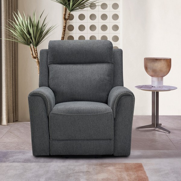 Roka Electric Lift Recliner Dark Grey