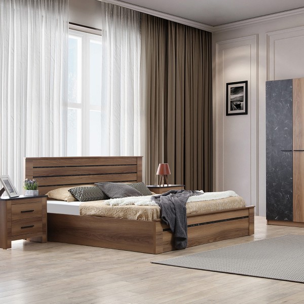New Kayna 180 X 200 Bedroom Set With Wardrobe