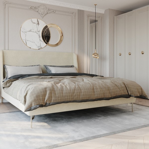 New Ophelia 180X200 Bedroom Set with Wardrobe