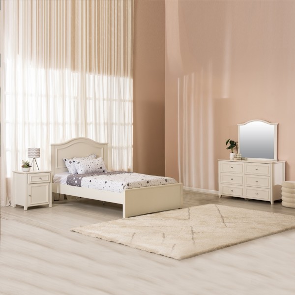 Jeff Jr. 120X200 Kids Bedroom Set without Wardrobe