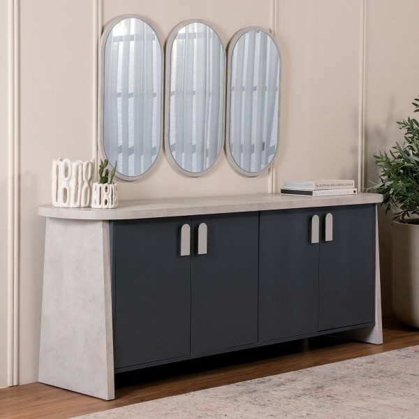 Kaya Sideboard With Mirror