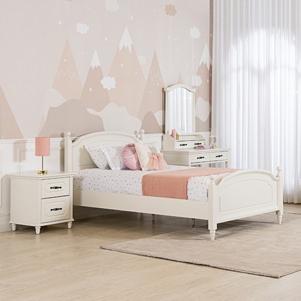 Andie 120X200 Kids Bedroom Set without wardrobe