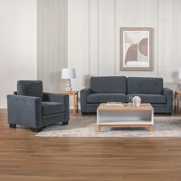 Alfred 3+2+1 Seater Sofa Set Dark Grey
