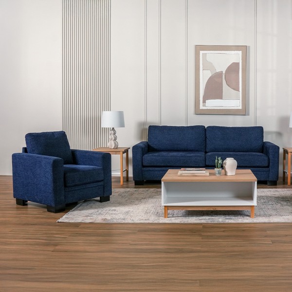Alfred 3+2+1 Seater Sofa Set Blue
