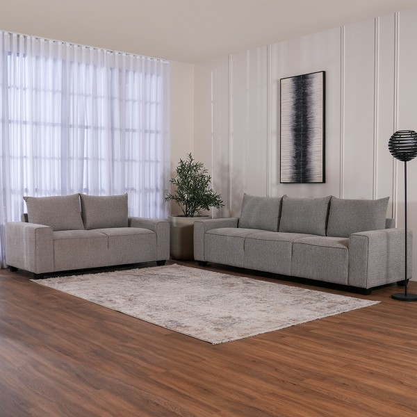 Harper 3+2 Seater Sofa Set Beige