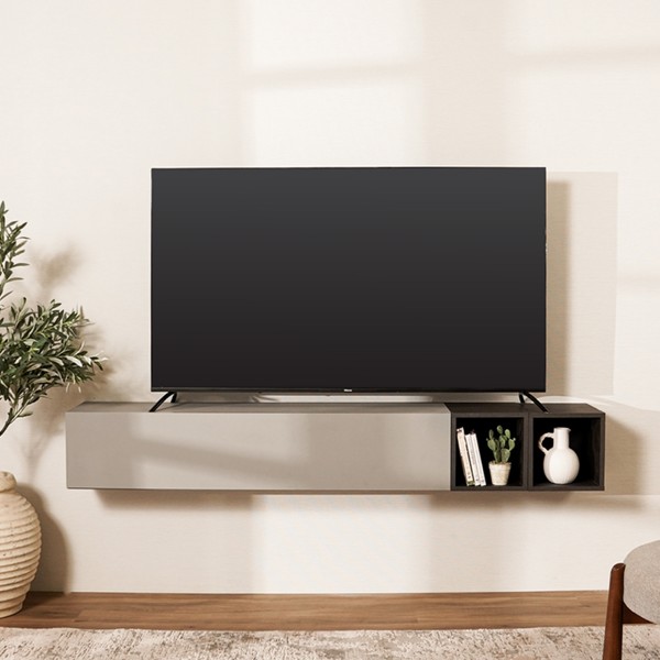 Infinity Modular Wall Unit Set Grey/Black
