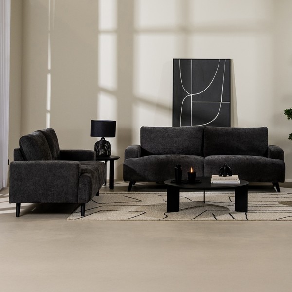 Terra 3+2+1 Seater Sofa Set Grey