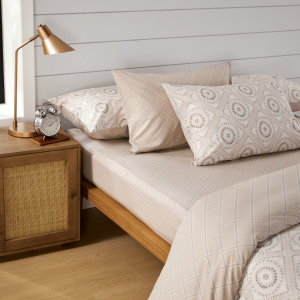 شُرشف سرير مشدود بحواف مطاطية أمارا متعدد الألوان 120 × 200 سم