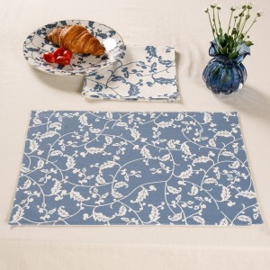مفرش أطباق مائدة توسكانا أزرق 33×48 سم