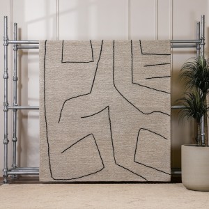 سجّادة ميتي بيضاء 200×300 سم
