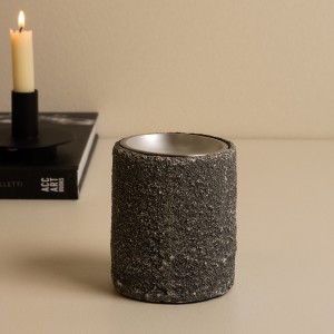 مبخرة ويللي رمادية 11×9.5×9.5 سم