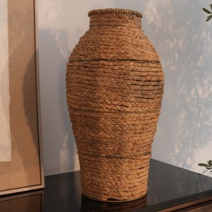 مزهرية غراس روب طبيعية 51×28×28 سم
