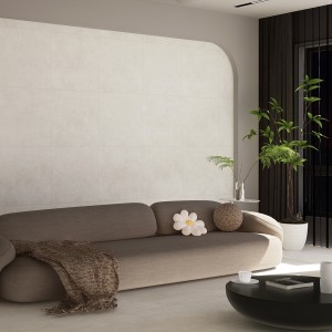 بلاط أرضيات بورسلين نوفاريا2 بيج فاتح غير لامع 60×60 سم