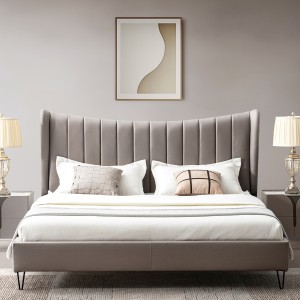 سرير ماركوس 180×200 رمادي داكن  