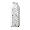 مزهرية جيوم بيضاء 16.5x14.5x41 سم