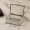 صندوق ديكور زجاجي شادو فضي 10x15x5.5 سم