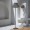 فانوس ديكور بإضاءة إل إي دي كيج رمادي D43×H160 سم