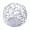 فانوس ديكور بدون إضاءة كلوفر أبيض 14×14×10.5 سم