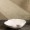 وعاء ديكور كورال أبيض 25×22×5.8 سم
