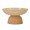 وعاء تقديم مخروطي مضلع بيج 15.5×15.5×9 سم