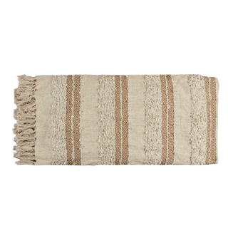غطاء أو بطانية صغيرة خفيفة جويل كريمي 150×170 سم