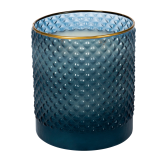 شمعة أورينتال برائحة الفانيلا 600 جم أزرق تيل