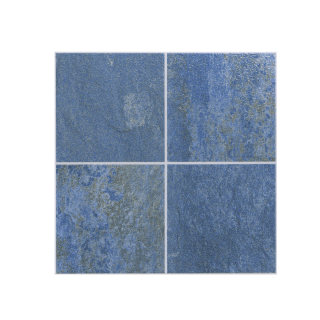سيراميك بورسلين سيروكو أزول لحمامات السباحة أزرق 33.3 × 33.3 سم