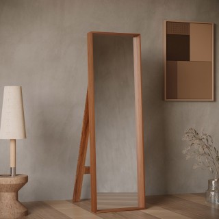 مرآة قائمة من سيزار لون طبيعي