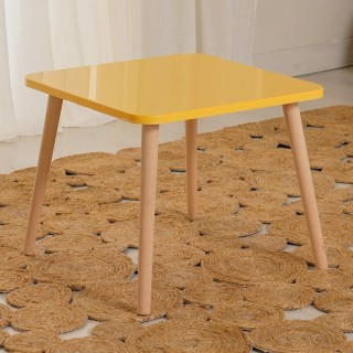 طاولة مكتب للأطفال كاسبر صفراء