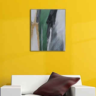 لوحة زيتية بيهار بإطار 80 × 100 سم
