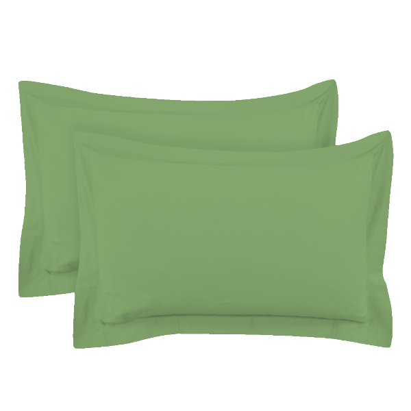 غطاء مخدة قطن 50×75 سم أخضر