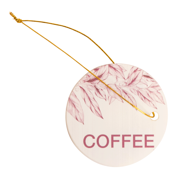 علامة دائرية للقهوة تويلي دي جوي