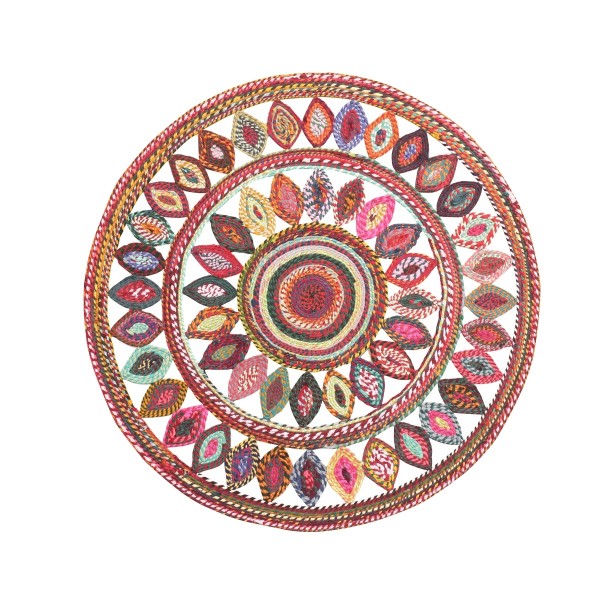 سجّادة إيما دائرية متعددة الألوان 160 سم