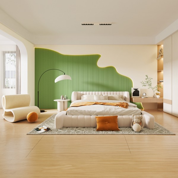 كسوة حوائط داخلية استوديو خضراء 290 × 21.1 سم - قطعة واحدة