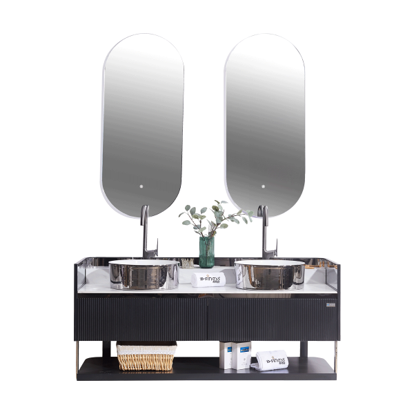 خزانة حمام إيليزا مع مرآة 150 سم