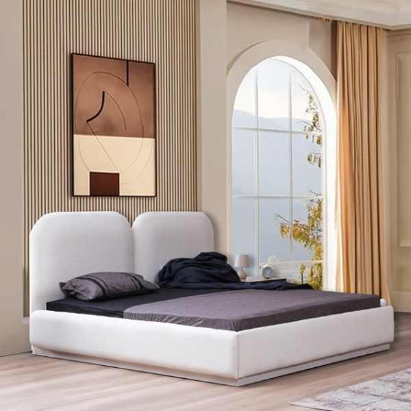 سرير إيفل 180×200 أبيض
